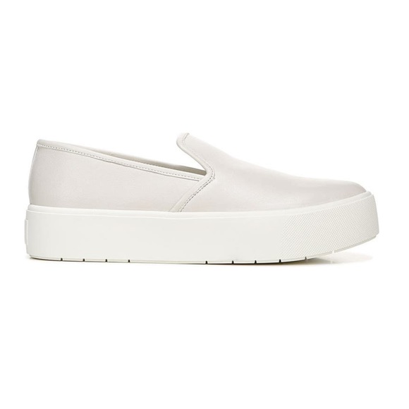 NEW VINCE leather slip on brenden shoes